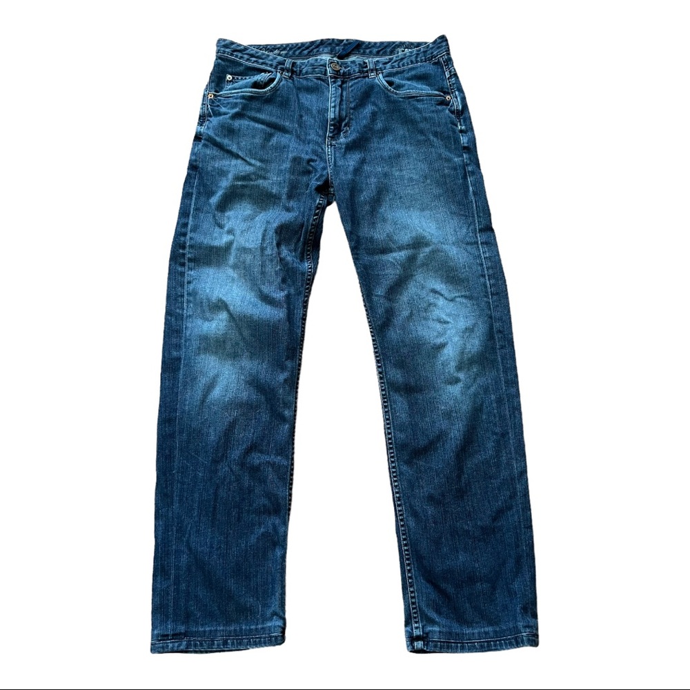 Tommy Bahama Men's Standard Jeans Straight Leg Midrise 5 Pocket Blue Size 35/32